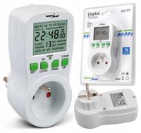 WYLACZNIK BOJLER PROGRAMATOR CZASOWY CYFROWY TIMER 3680W GreenBlue GB107