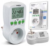 WYLACZNIK BOJLER PROGRAMATOR CZASOWY CYFROWY TIMER 3680W GreenBlue GB107