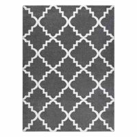 RUG/LU/ESMESA/MAROKO/GREY+WHITE/140x190