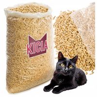 ŻWIREK DREWNIANY SOSNOWY PELLET PODŁOŻE DO KUWETA KLATKA DLA KOTA