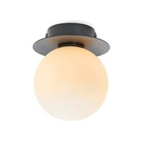 Plafon szklana kula MINI 108344 Markslojd do łazienki IP44 biała czarna
