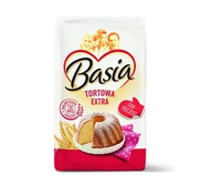 Mąka pszenna Ekstra Tortowa typ 405 Basia 1 kg