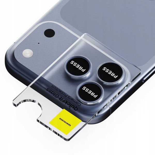 Spacecase Quickfit Camera Iphone 17 Pro / 17 Pro Max Blue zdjęcie 7