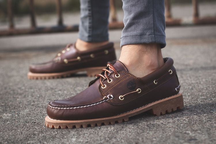 timberland 3 eye classic lug