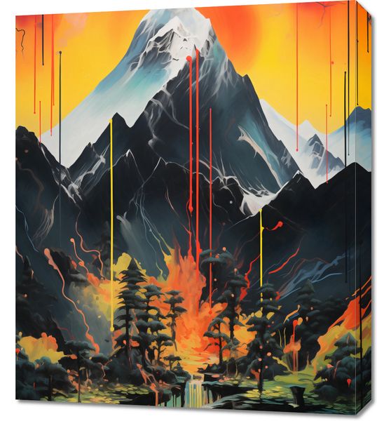 Obraz 60x70cm Górska Alchemia zdjęcie 1
