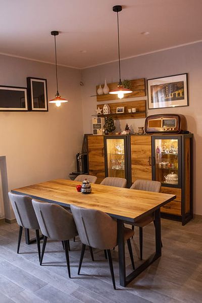 Witryna 2 Loft dąb dziki zdjęcie 6