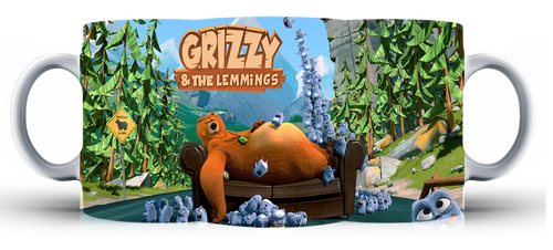 Kubek ceramiczny Grizzy i Lemingi na Arena.pl