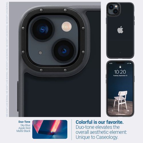 caseology skyfall iphone 14 plus / 15 plus matte black na Arena.pl