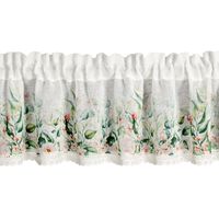 Zazdrostka Estera 30X150 cm biała roślinna szybki montaż tunelem