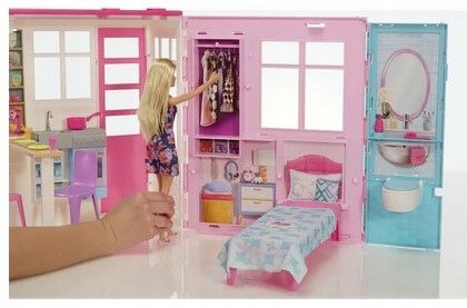 BARBIE DOMEK DLA LALEK DOMEK Z LALKĄ I AKCESORIAMI na Arena.pl