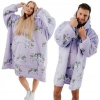 KOC BLUZA Comfy Moment Kocobluza bluzokoc Unicorn Oversize 2w1 prezent