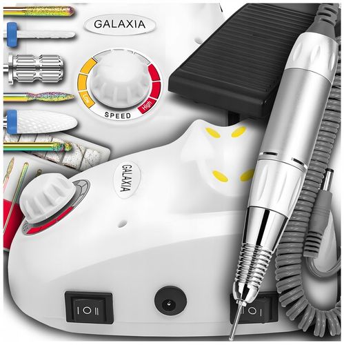 FREZARKA DO PAZNOKCI 65W Do Manicure i Pedicure PROFESJONALNA MOCNA + FREZY na Arena.pl