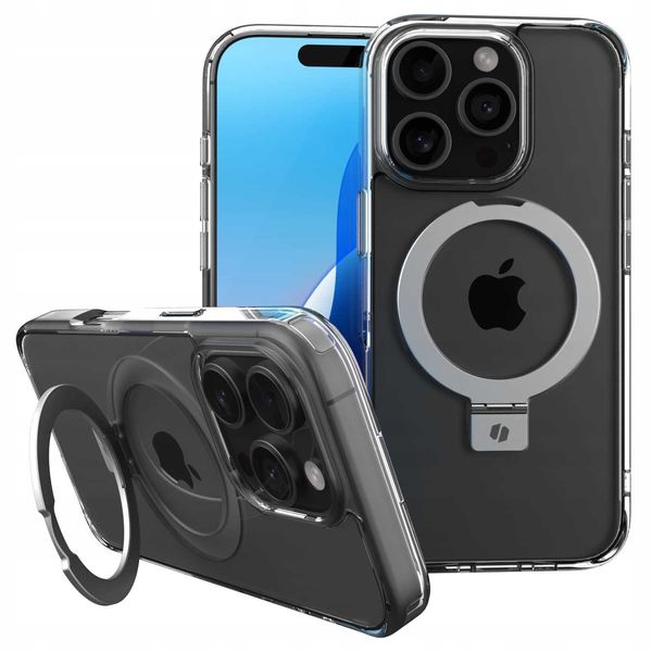 Spacecase Ring Pro Mag Iphone 16 Pro Clear zdjęcie 4