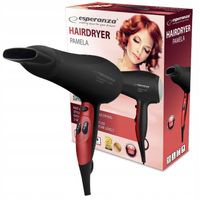 ESPERANZA SUSZARKA DO WŁOSÓW 2200W 3 TRYBY TEMP 2 STOPNIE NAWIEWU ZIMNY
