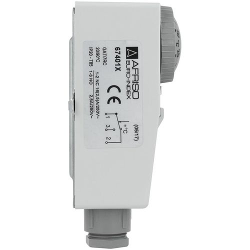 STEROWNIK TERMOSTAT PRZYLGOWY NA RURĘ POMPY C.O BRC 20-90°C AFRISO 6740100 na Arena.pl