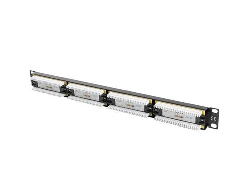 PATCH PANEL 24 PORT 1U KAT.5E CZARNY LANBERG na Arena.pl