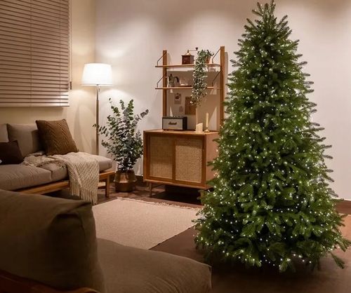 Lampki druciki mikro 1000LED 100 METRÓW NA ZIELONYM KABLU na Arena.pl