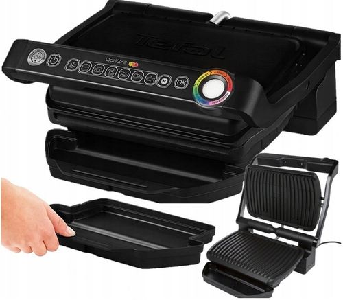 Grill elektryczny Tefal OptiGrill 2000 W GC705816 / 6 PROGRAMÓW na Arena.pl