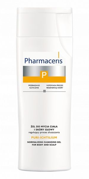 Pharmaceris Puri-Ichtilium żel do mycia 250ml zdjęcie 2