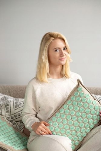 MATA DO AKUPRESURY Z KOLCAMI + PODUSZKA + TORBA na Arena.pl