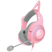 RAZER Słuchawki Gamingowe Kraken Kitty V2, Różowe