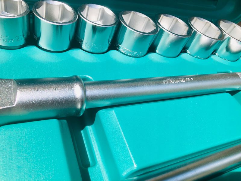 HONITON Klucze nasadowe 3/4” 14 elem 6-kt zdjęcie 8