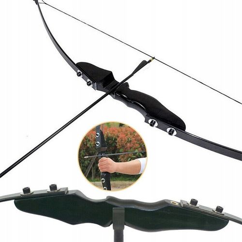 QBest Łuk klasyczny 30 LBS 50" 126cm + 10 strzał 80cm na Arena.pl