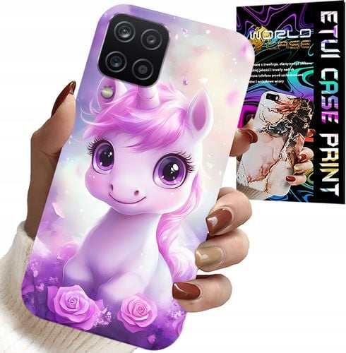 ETUI DO SAMSUNG A12 / M12 - SŁODKI JEDNOROŻEC, WZORY DLA DZIECI CASE na Arena.pl