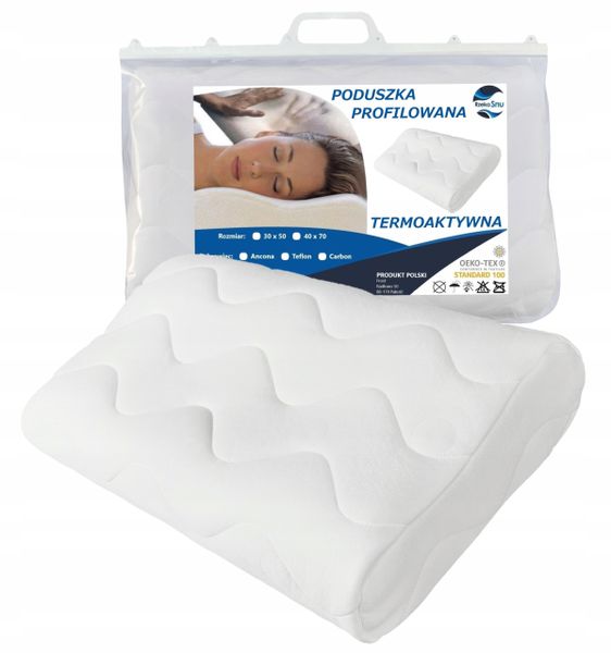 PODUSZKA ORTOPEDYCZNA PROFILOWANA VISCO MEMORY PV zdjęcie 2