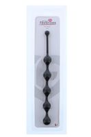 sznur analny silikonowy 5 kulek dream toys czarny 28 cm