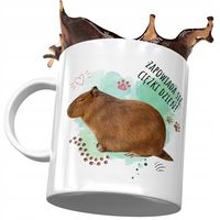 Kubek Kapibara Na Urodziny Imieniny Prezent Z Nadrukiem Ze Zdjęciem