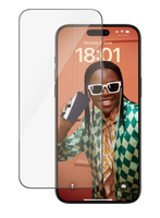 PanzerGlass | Ochraniacz ekranu | Apple | IPhone 15 Pro Max | Szkło | Przezroczysty | Bardzo szerokie dopasowanie, Odporny na zarysowania, Ochrona przed upadkiem, EasyAligner w zestawie