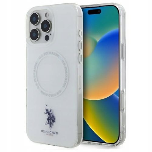 ETUI US POLO MAGSAFE DO IPHONE 16 PRO 6.3" BIAŁE na Arena.pl