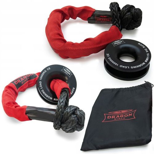 ZBLOCZE 10T DO LINY SYNTETYCZNEJ DRAGON 22000lbs szekla miękka na Arena.pl