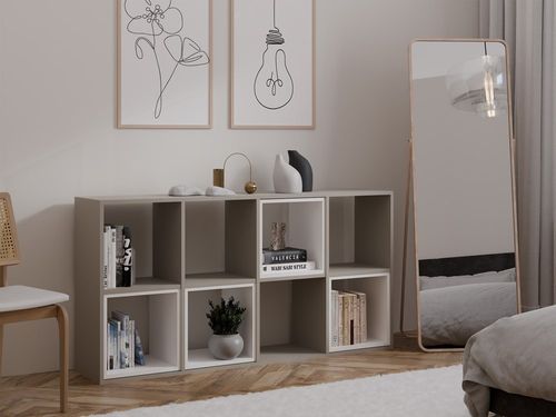 Regał Malax 2X4 GLINA na Arena.pl