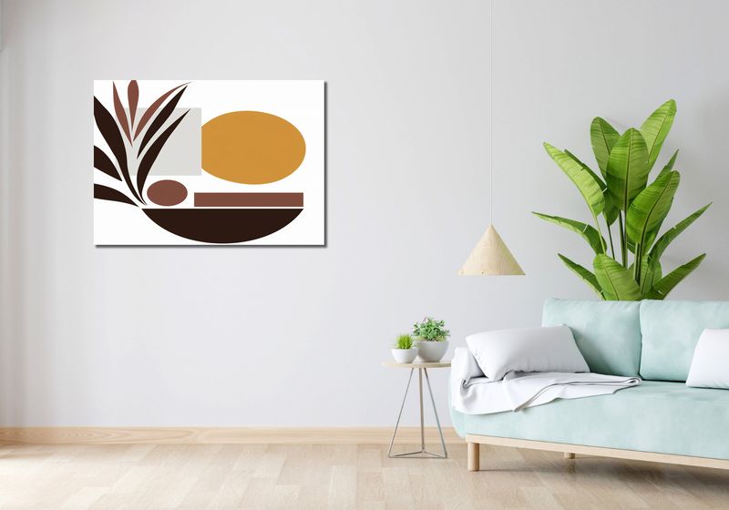 Obraz 100x70cm Geometria Wiatru zdjęcie 2