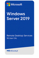 Microsoft Windows Server 2019 RDS 50 User CAL – Licencja WIECZYSTA / Faktura VAT