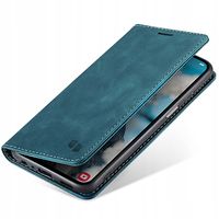 ETUI Z KLAPKĄ DO GALAXY A25 5G SKÓRZANE PORTFEL POKROWIEC ZAMYKANE