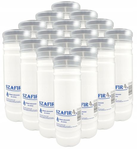 Wkłady do zniczy Parafinowe Całoroczne SZAFIR 4 17CM ! + zapalarka GRATIS na Arena.pl