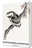 Obraz 30x50cm Design Japanese Owl, Hokusai Vintage do Salonu