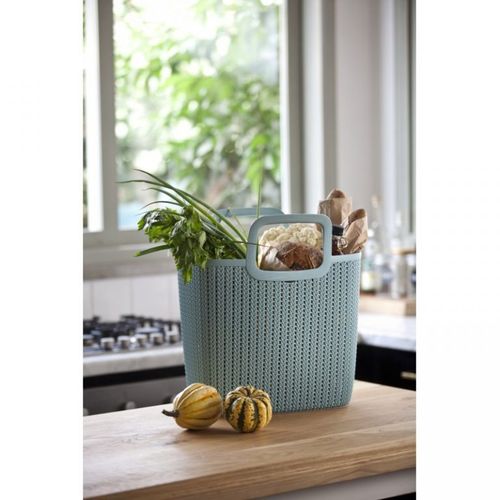 Torba na zakupy KNIT - niebieski na Arena.pl
