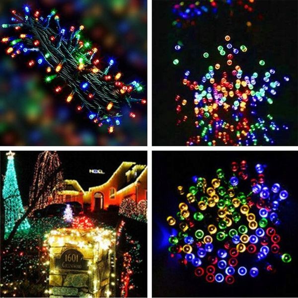 Lampki choinkowe LED 500 8 programów dodatkowe gniazdo multikolor zdjęcie 8