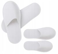 Kapcie hotelowe jednorazowe fizelinowe dla gości 200szt 3mm (P008)