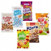 Roshen Cukierki Mix 6 smaków 1 kg x 6 sztuk