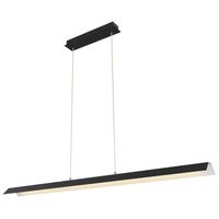 LAMPA wisząca KALAMOS A0034-310 Candellux metalowa liniowa OPRAWA belka LED 30W 4000K zwis listwa podłużna czarna