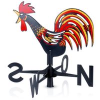 Kogut Pogodowy Ogrodowy Róża Wiatrów Wiatrowskaz Dekoracyjny Ozdobny