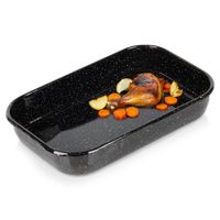 Brytfanna Emaliowana Brytfanka Blacha do Pieczenia Piekarnika 4,5L