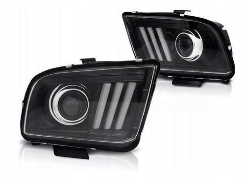 REFLEKTORY LAMPY DO FORD MUSTANG Od 2004 Do 2009 Roku LED HI/LOW na Arena.pl