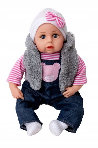 Wózek z lalką Doris SPACRÓWKA DLA LALEK + Duża INTERAKTYWNA LALKA BOBAS na Arena.pl