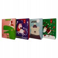 TORBA PREZENTOWA ŚWIĄTECZNA 26X32 CM 0134-0150 INCOOD